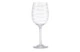 Набор бокалов для белого вина Mikasa Cheers 685 мл, 4 шт, стекло, серебристый декор, п/к
