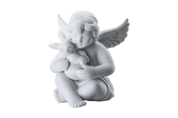 Фигурка Rosenthal Ангел с зайчиком 6,3 см, фарфор