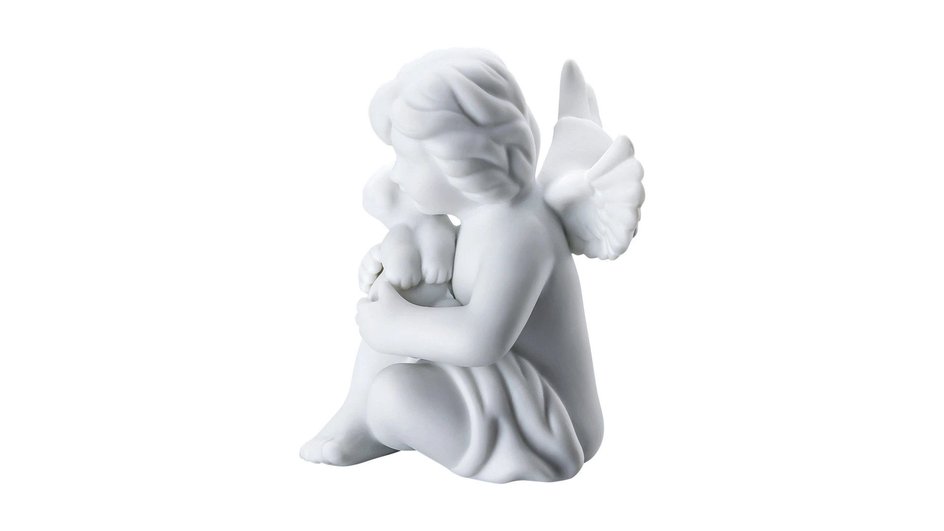 Фигурка Rosenthal Ангел с зайчиком 6,3 см, фарфор