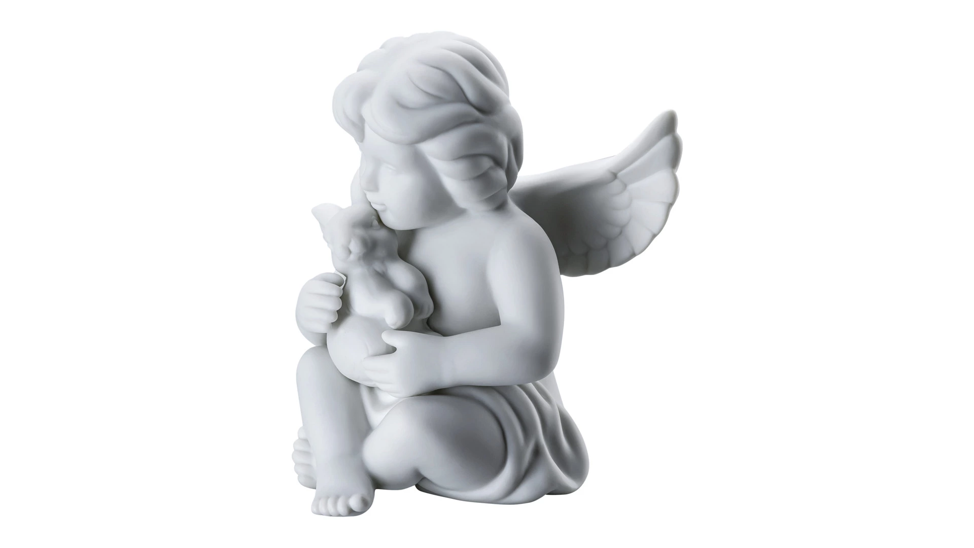 Фигурка Rosenthal Ангел с зайчиком 10 см, фарфор