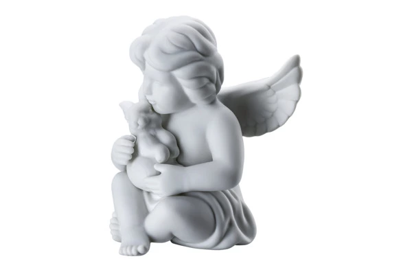 Фигурка Rosenthal Ангел с зайчиком 10 см, фарфор