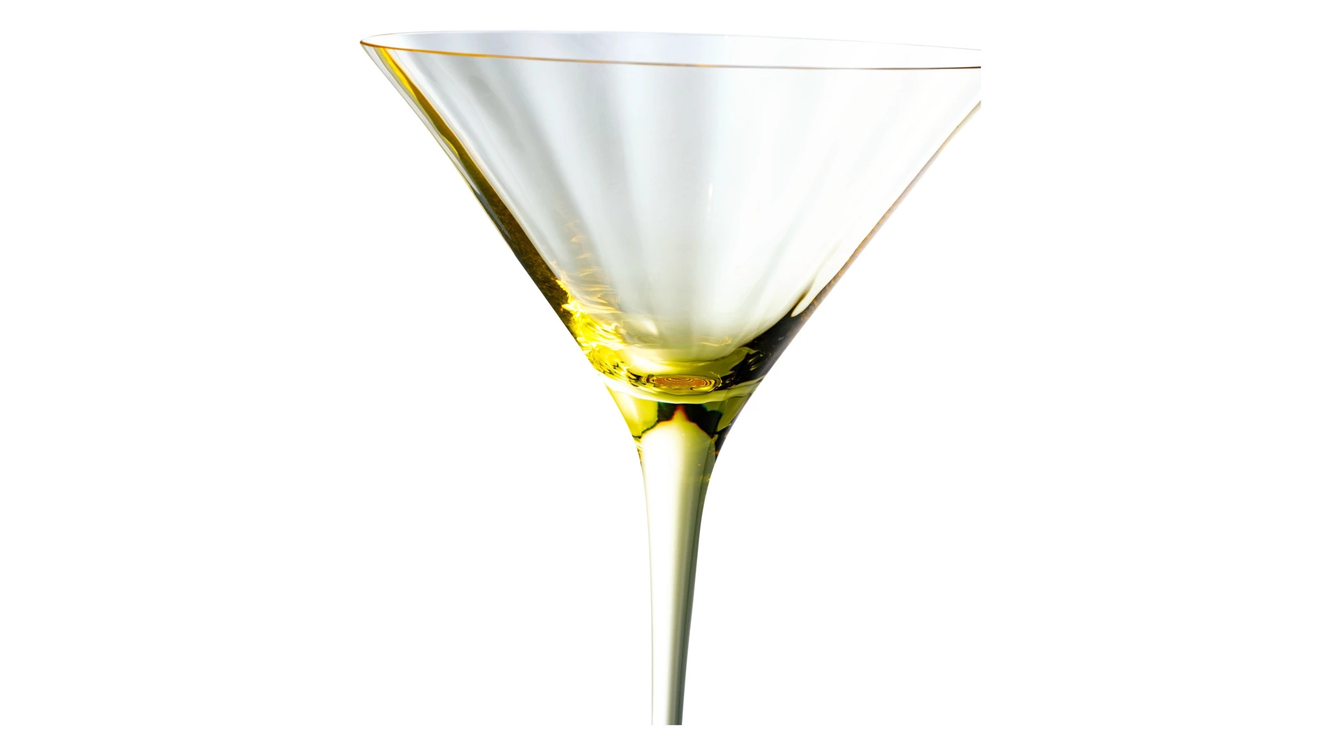 Набор бокалов для мартини Moser Оптик 290 мл, 2 шт, берил, эльдор, п/к