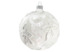 Игрушка елочная шар Bartosh Рождественник 10 см, стекло, п/к, белый