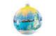 Игрушка елочная шар Bartosh Зимние пейзажи №5, 10 см, стекло, п/к