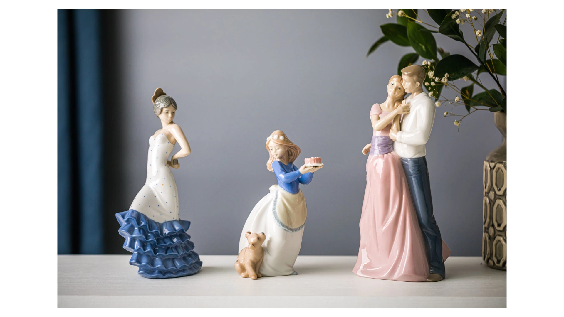 Фигурка NAO Мечты о любви 27х12х10 см, фарфор