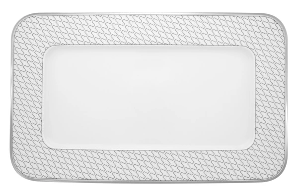 Блюдо прямоугольное Vista Alegre Трассо 34x21 см, фарфор