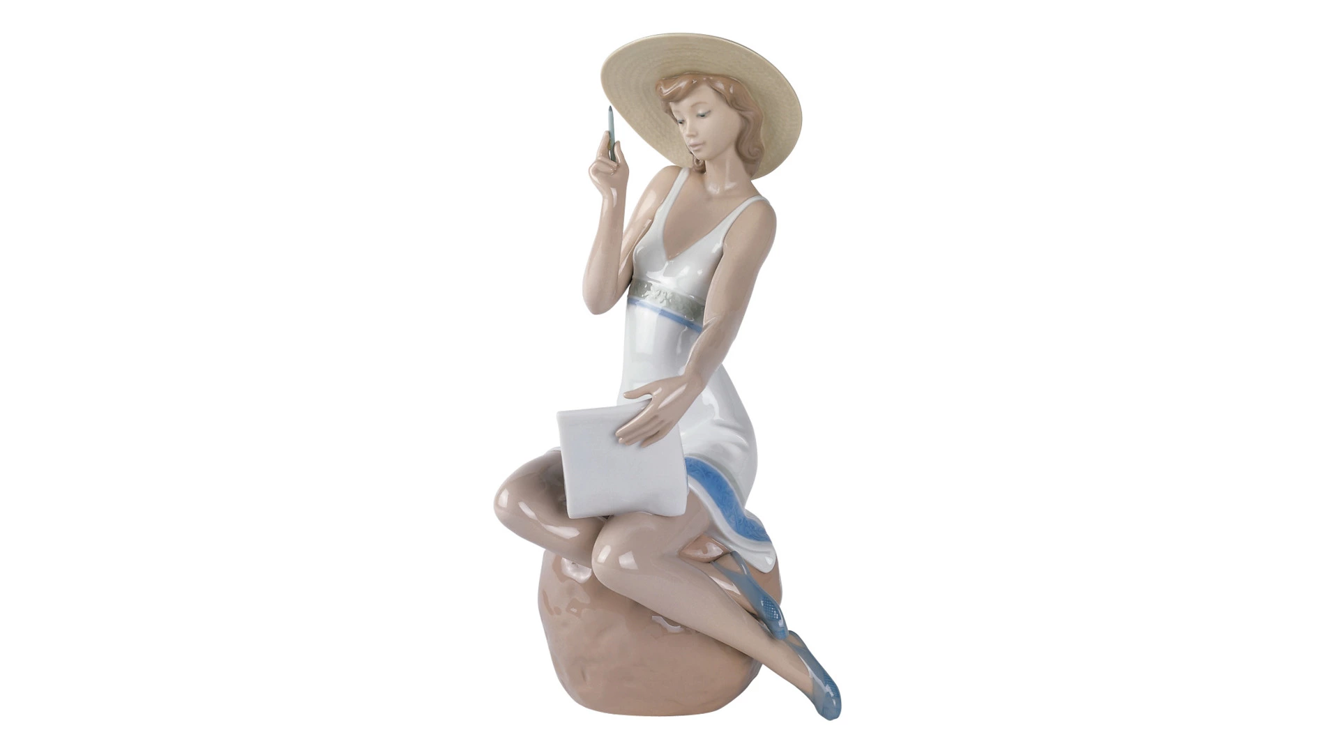 Фигурка NAO Переписка 29х17х18 см, фарфор