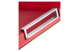 Поднос прямоугольный с ручками Giobagnara Виктор 34,5х44,5 см, красный