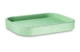 Поднос прямоугольный GioBagnara Поло 23,5x17,5 см, фисташковый