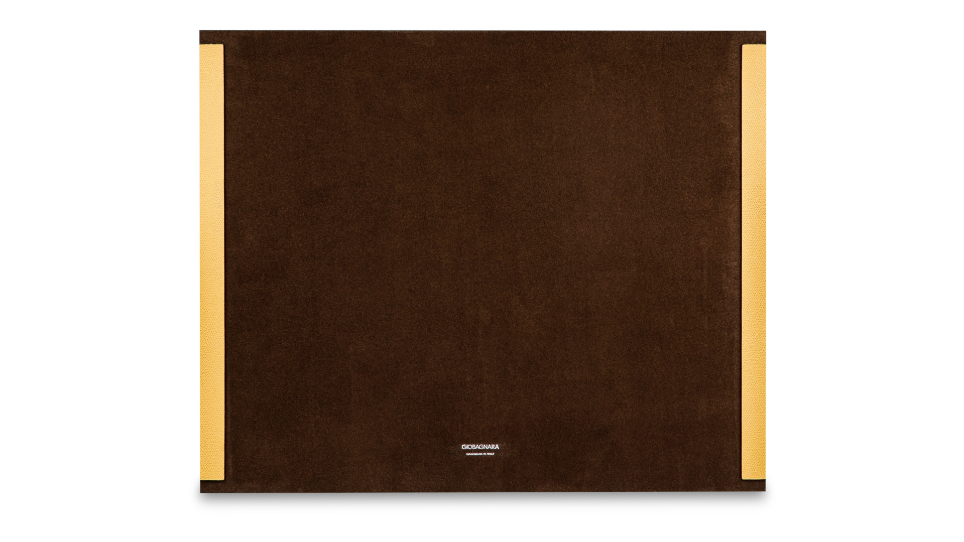 Поднос прямоугольный с ручками Giobagnara Виктор 44х54 см, рыже-коричневый