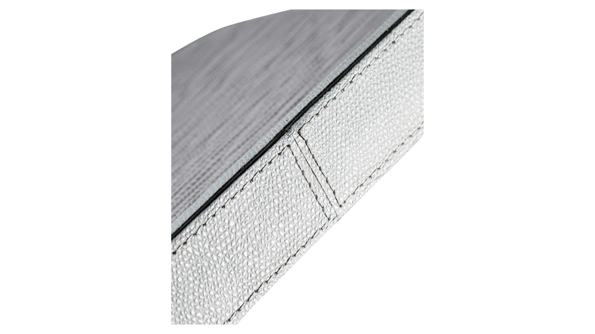 Поднос прямоугольный GioBagnara Поло 23,5x17,5 см, серый