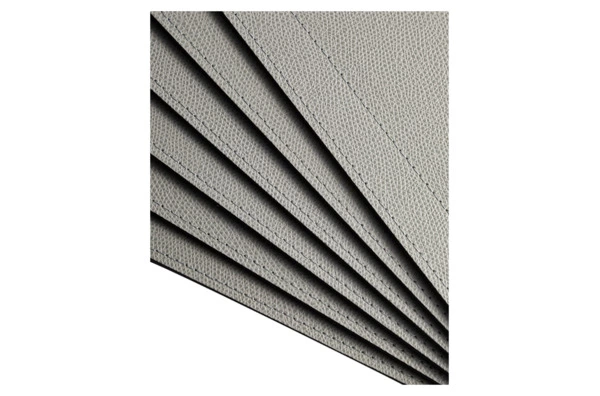 Набор салфеток подстановочных прямоугольных GioBagnara Морис 42х32 см, 2 строчки, 6 шт, серый