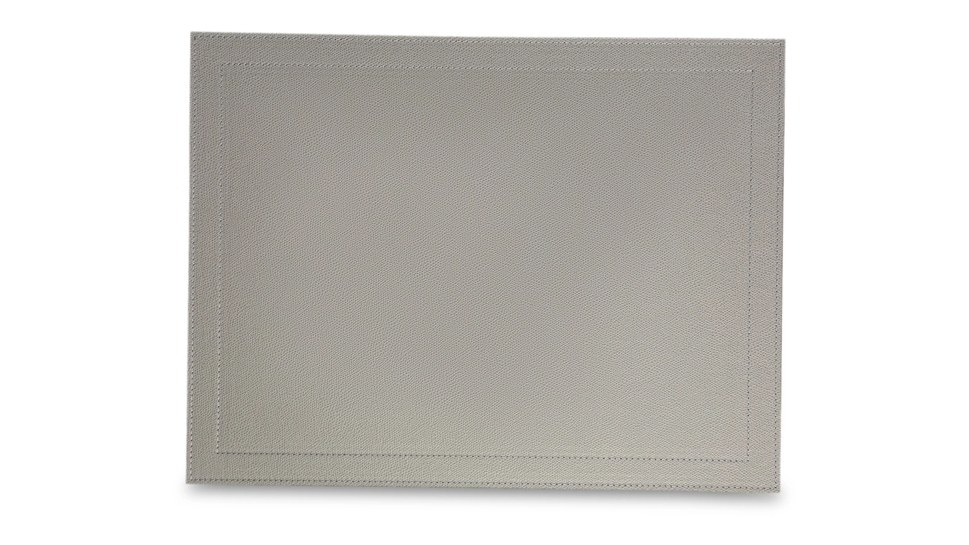 Набор салфеток подстановочных прямоугольных GioBagnara Морис 42х32 см, 2 строчки, 6 шт, серый