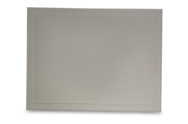 Набор салфеток подстановочных прямоугольных GioBagnara Морис 42х32 см, 2 строчки, 6 шт, серый