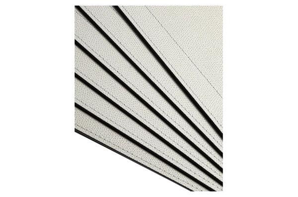 Набор салфеток подстановочных прямоугольных с закруг углами GioBagnara Ванни, 6 шт, 46х34 см, серый