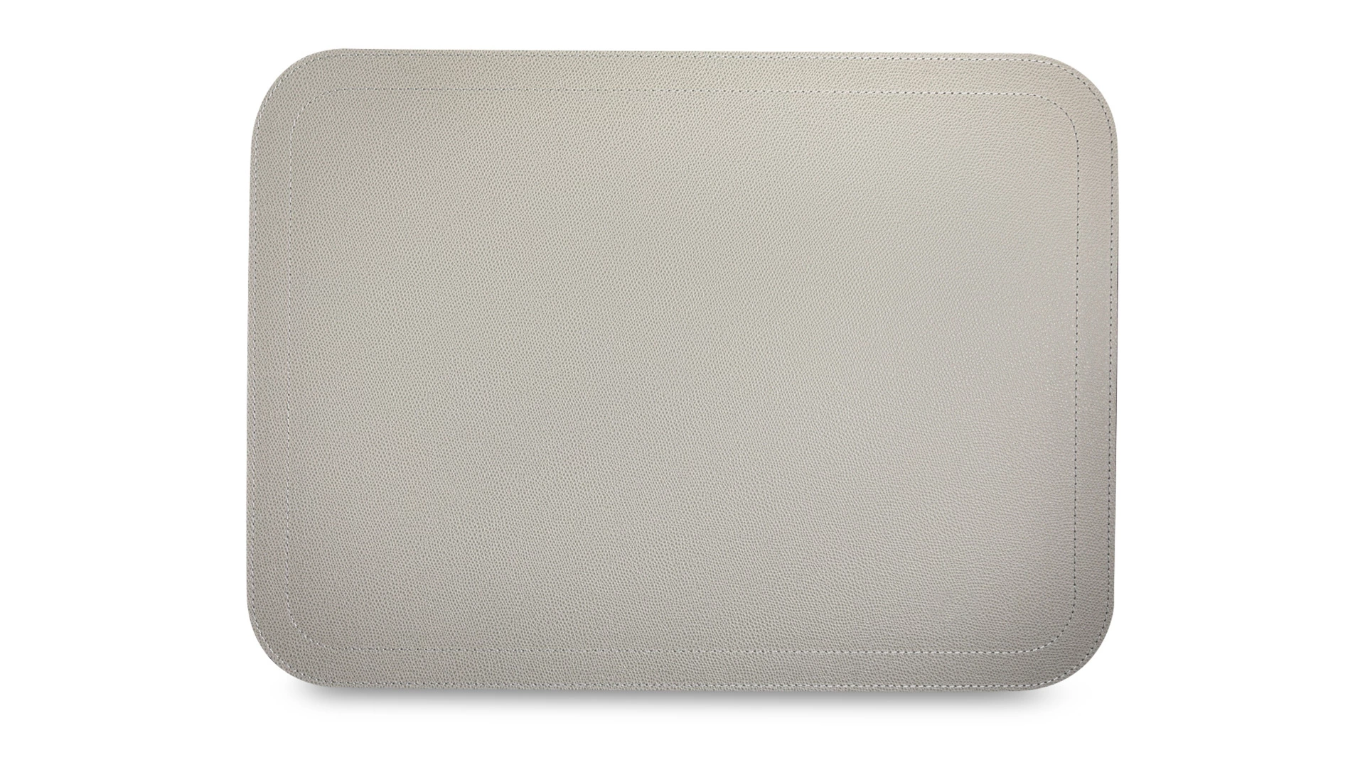 Набор салфеток подстановочных прямоугольных с закруг углами GioBagnara Ванни, 6 шт, 46х34 см, серый