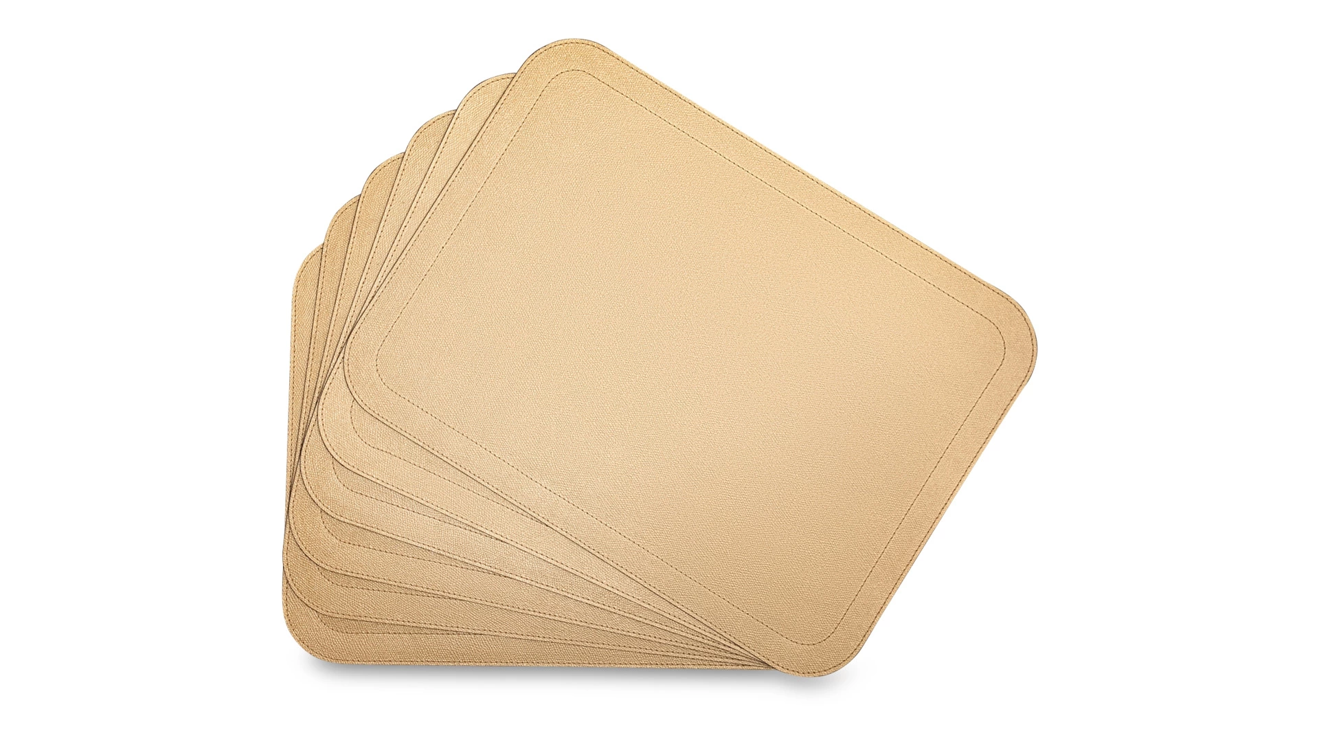 Набор салфеток подстановочных с закругленными углами GioBagnara Ванни 46х34 см, 2 строчки, 6 шт