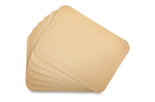 Набор салфеток подстановочных с закругленными углами GioBagnara Ванни 46х34 см, 2 строчки, 6 шт