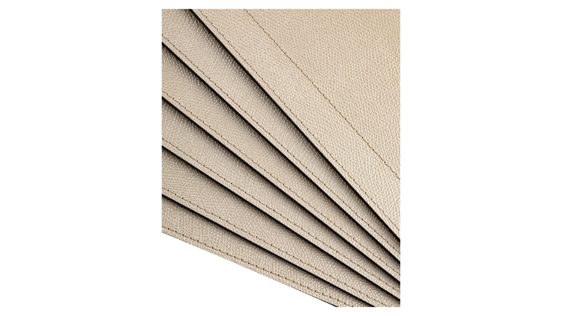 Набор салфеток подстановочных с закругленными углами GioBagnara Ванни 46х34 см, 6 шт, жемчужный