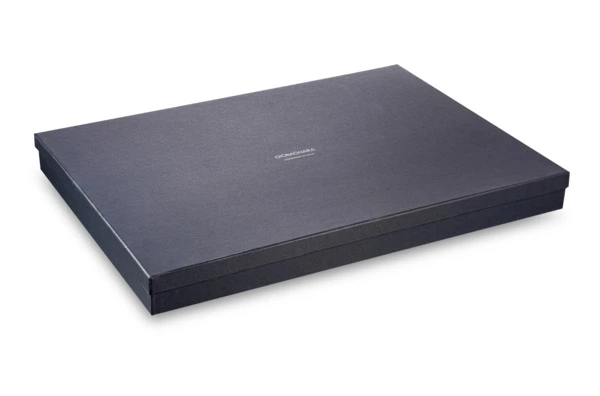 Набор салфеток подстановочных с закругленными углами GioBagnara Ванни 46х34 см, 6 шт, жемчужный