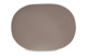 Набор салфеток подстановочных овальных GioBagnara  39,5х29,5см, 1 строчки, 6 шт, серо-коричневый