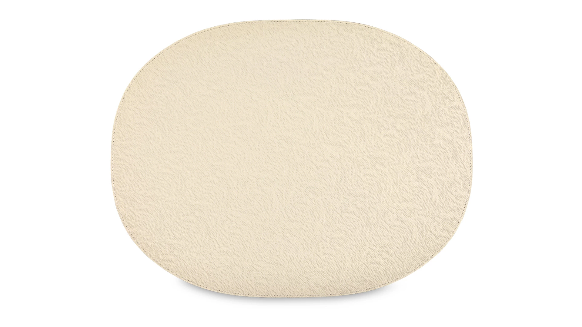 Салфетка подстановочная овальная GioBagnara 50х39 см, 1 строчка, слоновая кость