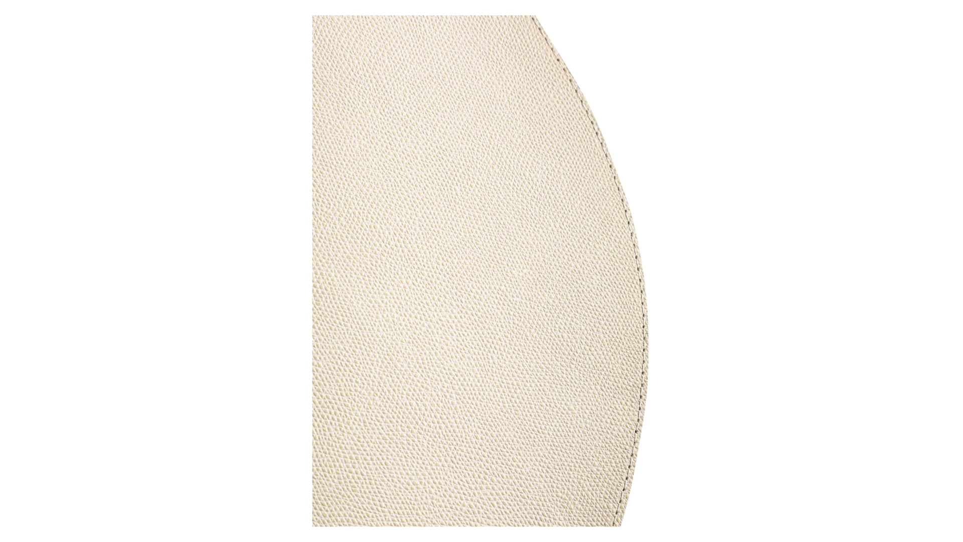 Салфетка подстановочная овальная GioBagnara 50х39 см, 1 строчка, слоновая кость