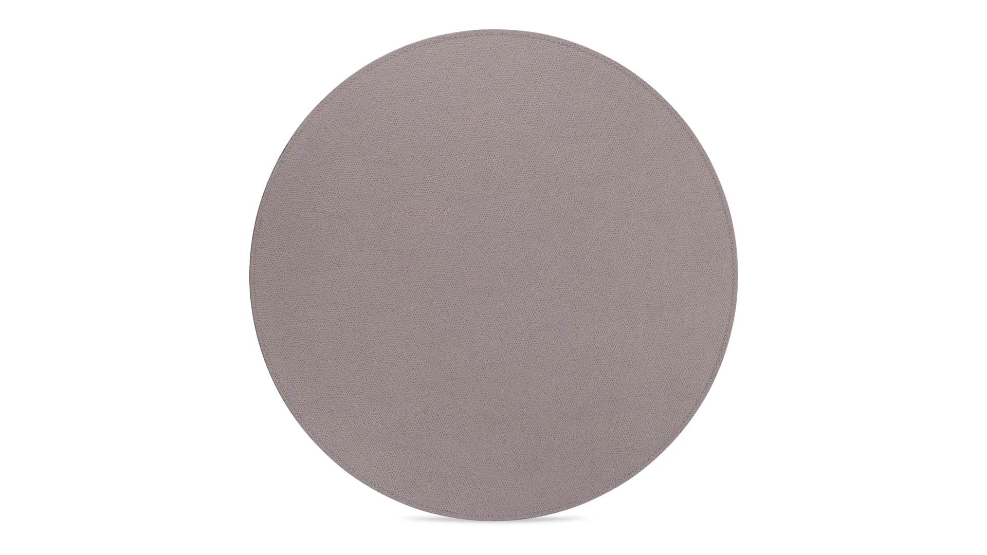 Салфетка подстановочная круглая GioBagnara 40 см, 1 строчка, дымчатая