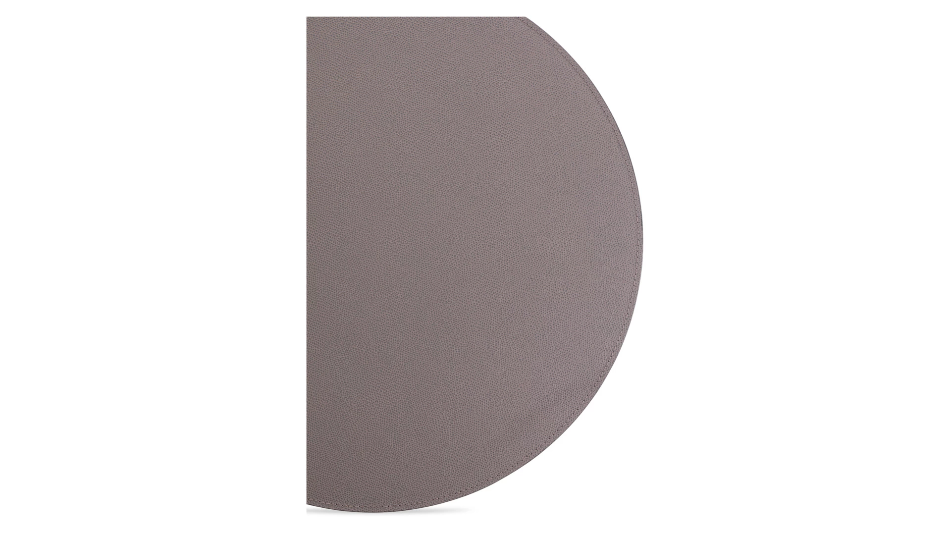 Салфетка подстановочная круглая GioBagnara 40 см, 1 строчка, дымчатая