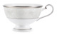 Чашка чайная с блюдцем Narumi Платиновый ноктюрн 230 мл, фарфор костяной