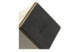 Диспенсер для мыла квадратный Pinetti Посейдон 6х6х16,5 см, кремовый, золотистый