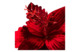 Цветок искусственный "Пуансеттия" (ткань), H55 см