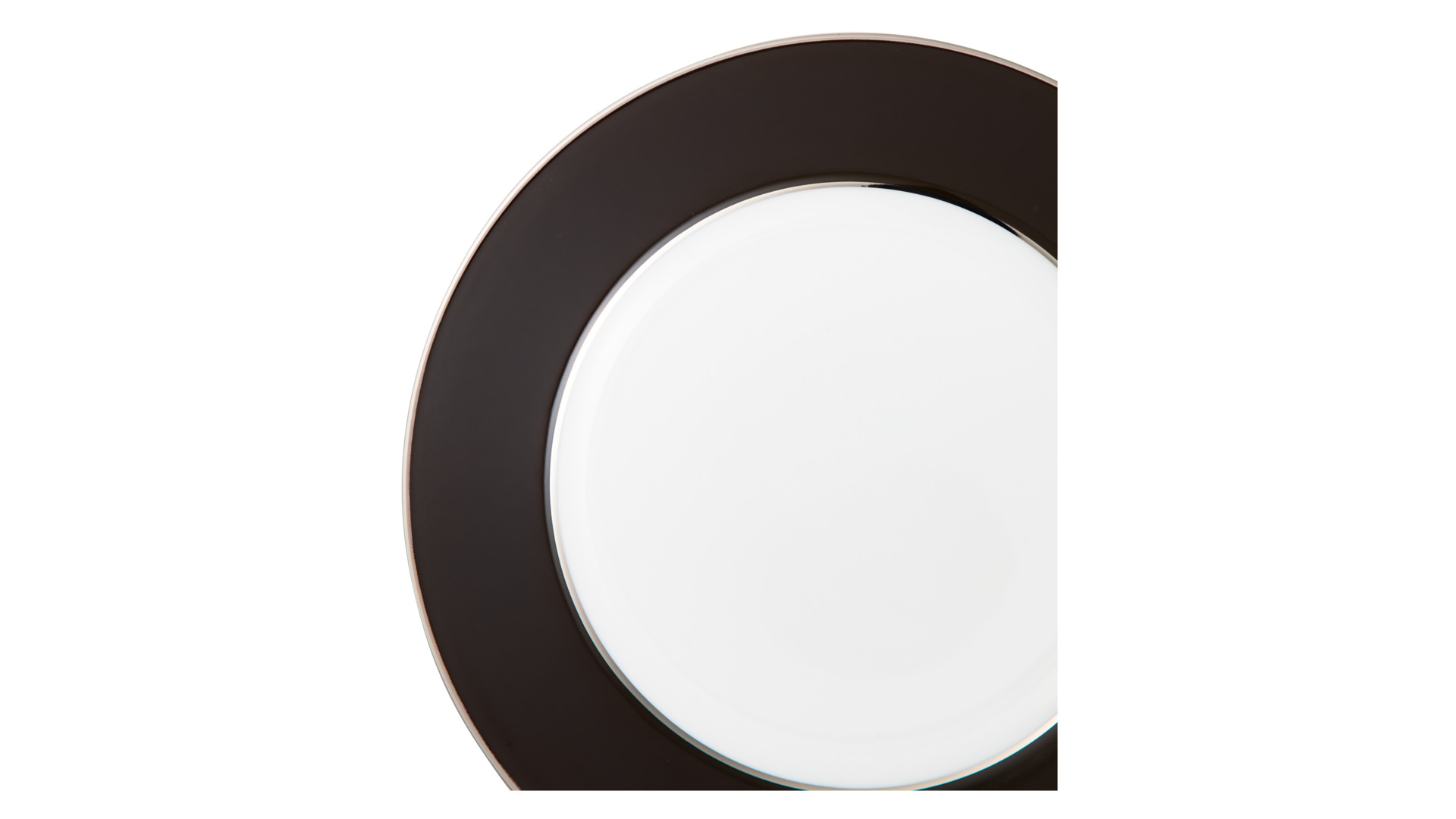 Тарелка десертная Legle Под солнцем 19 см, фарфор, темно-коричневая