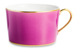 Чашка чайная с блюдцем Legle Под солнцем 250 мл, фарфор, аместист, матовый золотой кант
