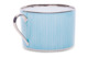 Чашка чайная с блюдцем Legle Карбон 250 мл, фарфор, бирюзовая