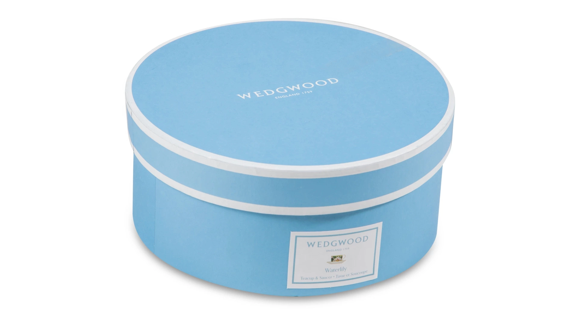 Чашка чайная с блюдцем Wedgwood Вандерласт Водяная лилия 180 мл, фарфор