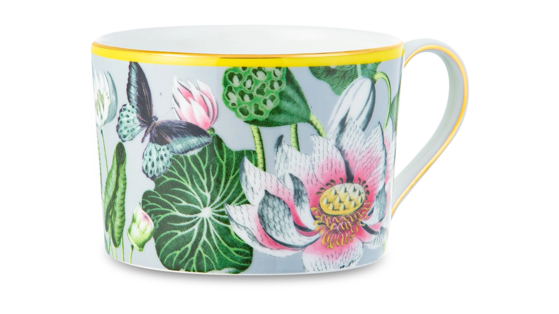 Чашка чайная с блюдцем Wedgwood Вандерласт Водяная лилия 180 мл, фарфор