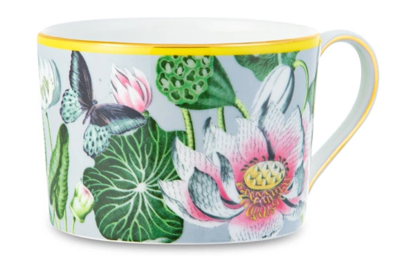 Чашка чайная с блюдцем Wedgwood Вандерласт Водяная лилия 180 мл, фарфор