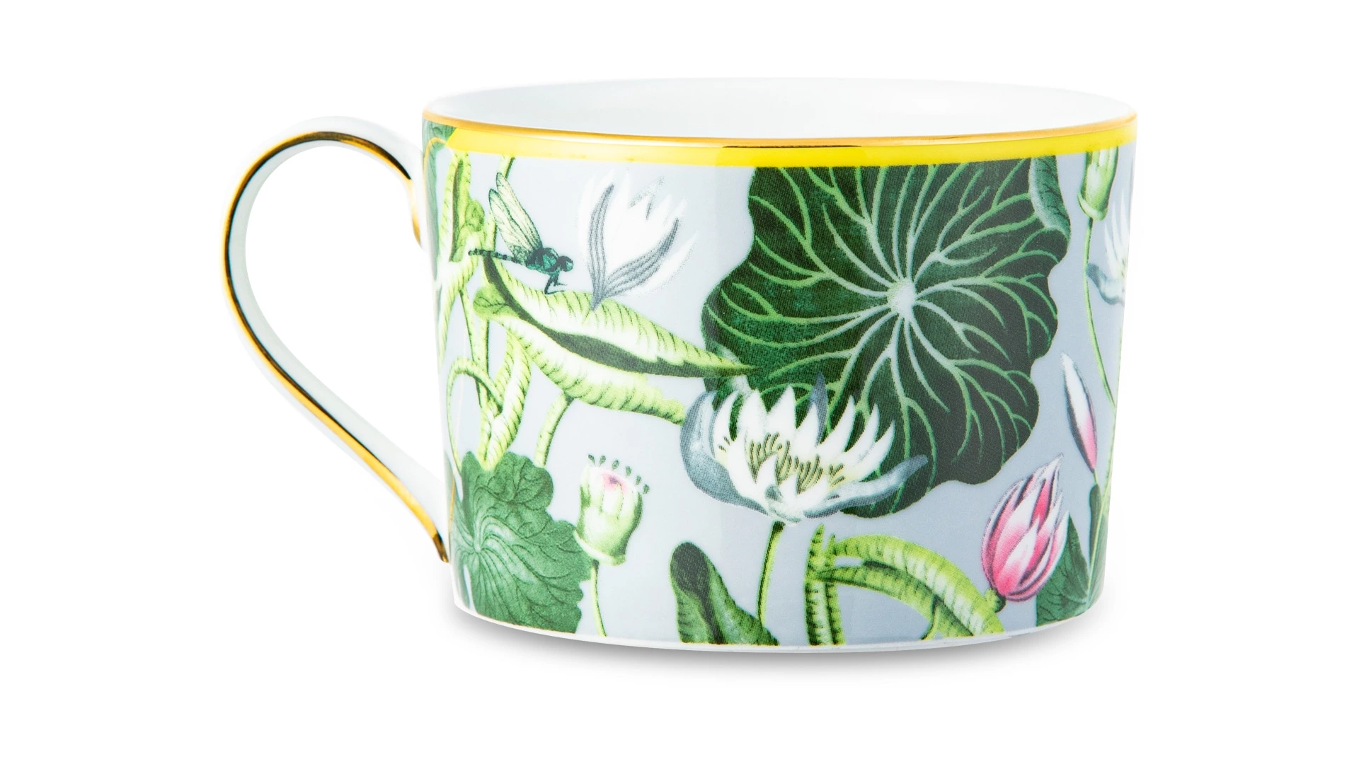 Чашка чайная с блюдцем Wedgwood Вандерласт Водяная лилия 180 мл, фарфор