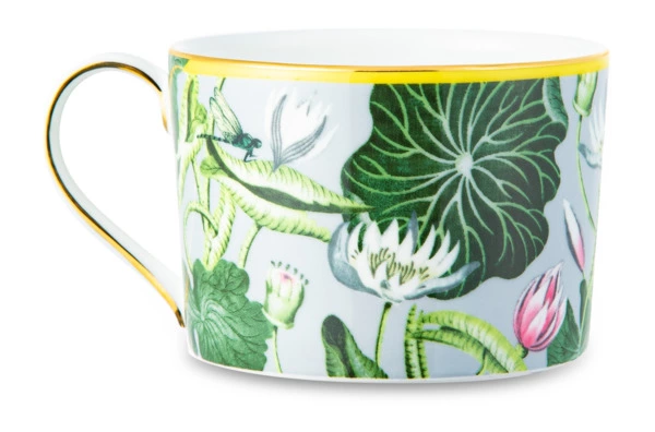 Чашка чайная с блюдцем Wedgwood Вандерласт Водяная лилия 180 мл, фарфор