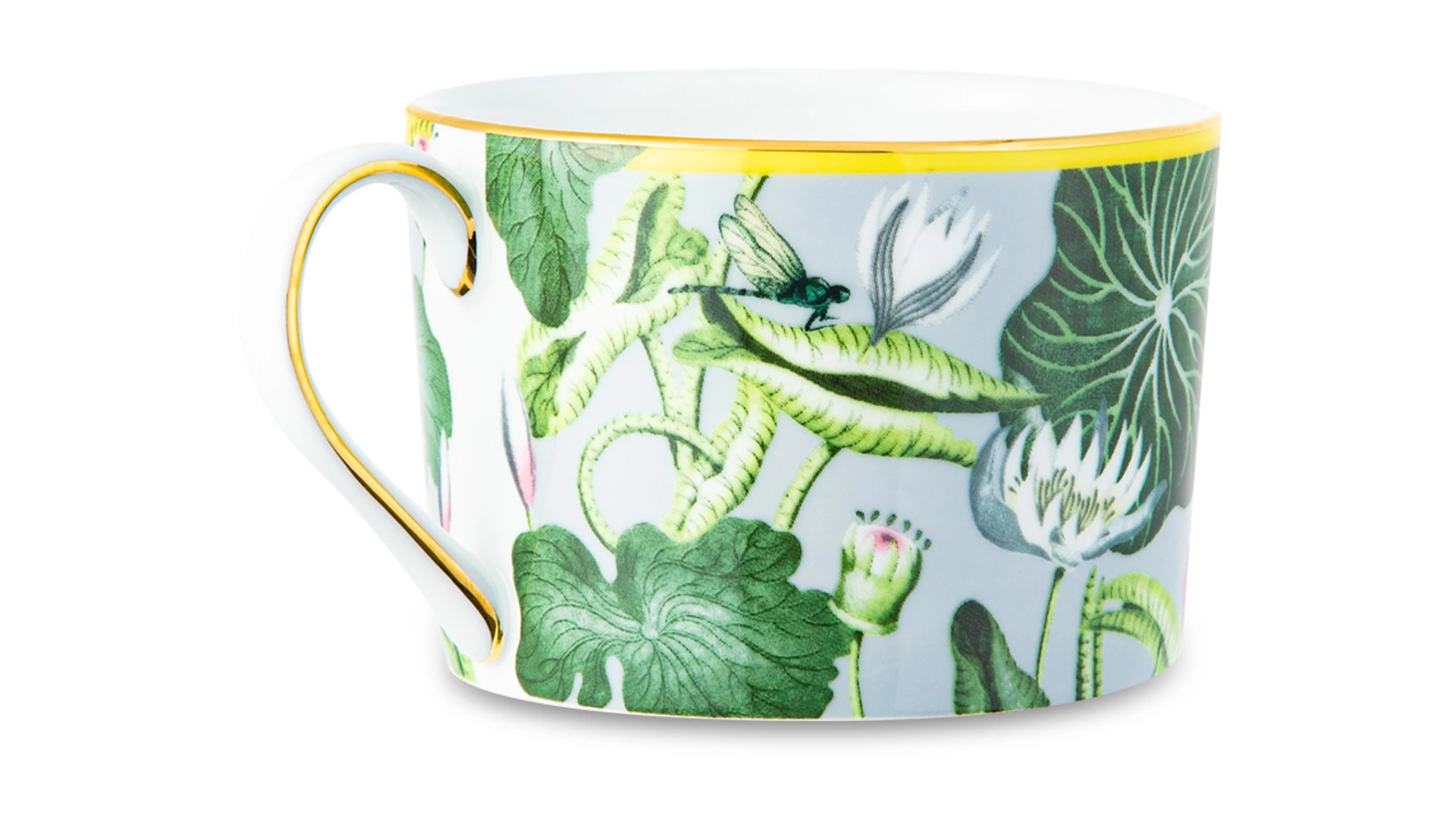 Чашка чайная с блюдцем Wedgwood Вандерласт Водяная лилия 180 мл, фарфор