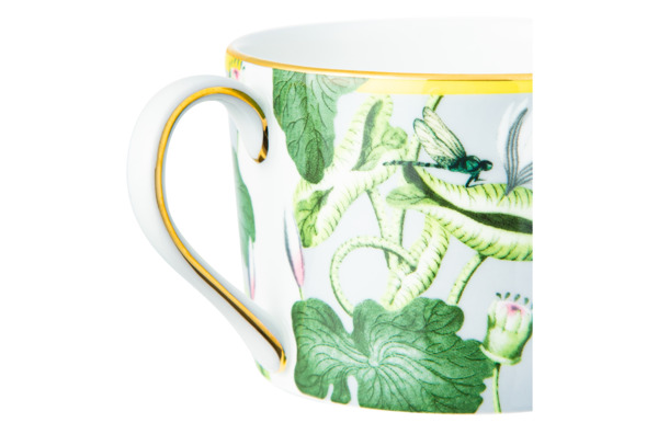 Чашка чайная с блюдцем Wedgwood Вандерласт Водяная лилия 180 мл, фарфор