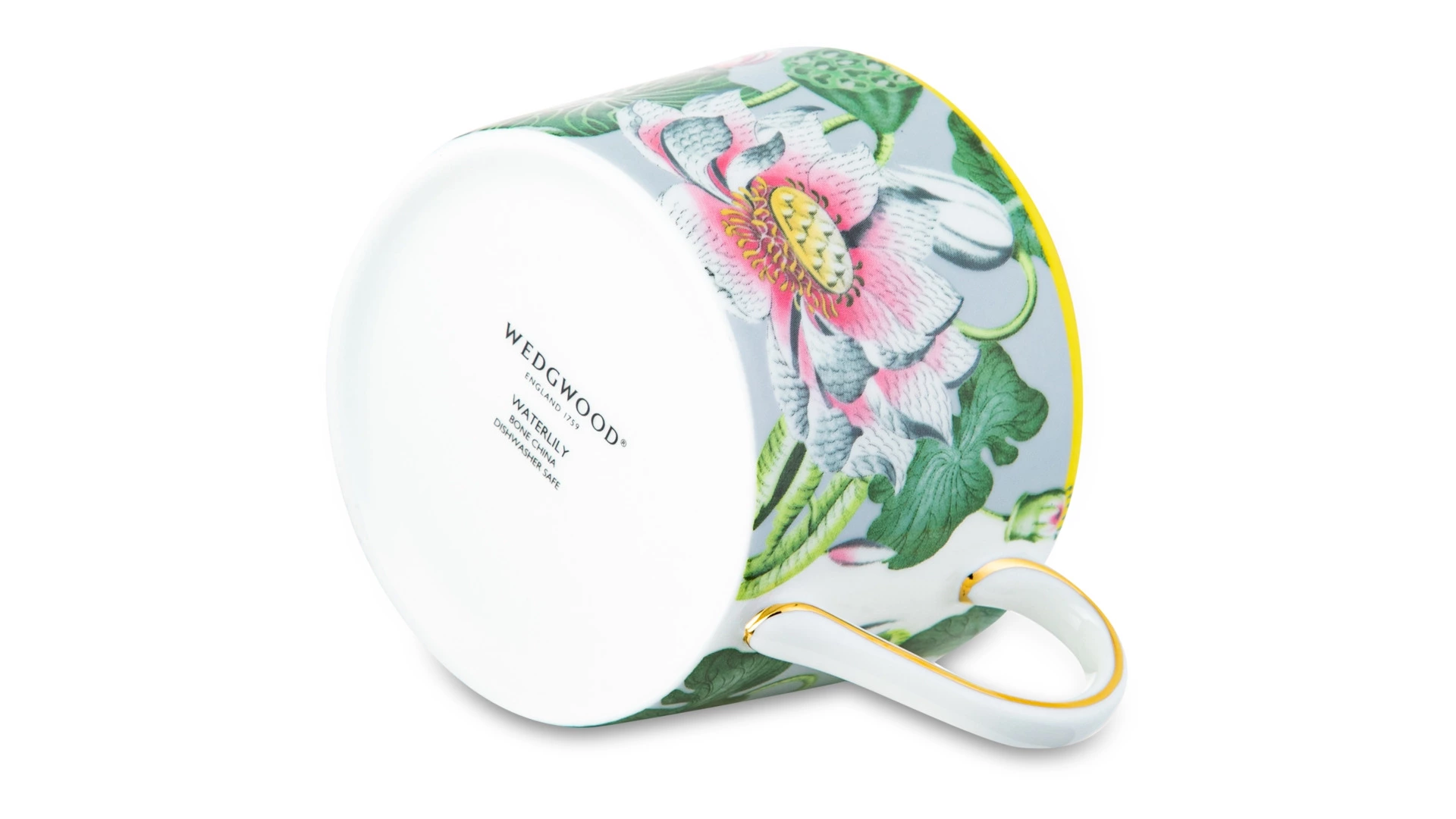 Чашка чайная с блюдцем Wedgwood Вандерласт Водяная лилия 180 мл, фарфор