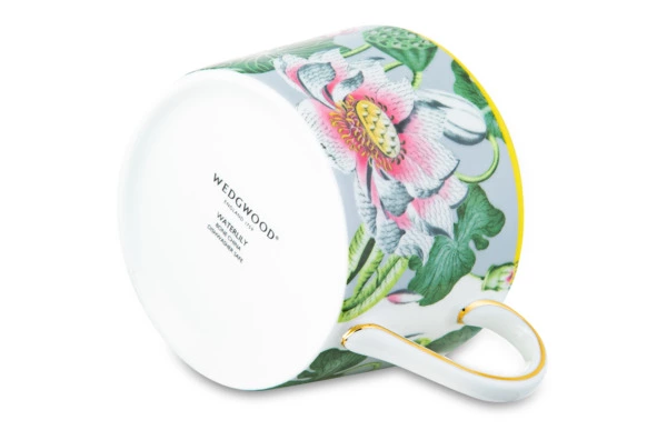 Чашка чайная с блюдцем Wedgwood Вандерласт Водяная лилия 180 мл, фарфор