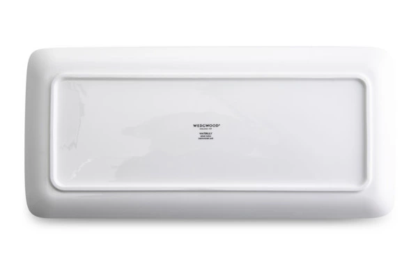 Блюдо прямоугольное Wedgwood Вандерласт Водяная лилия 34х15,5 см, фарфор