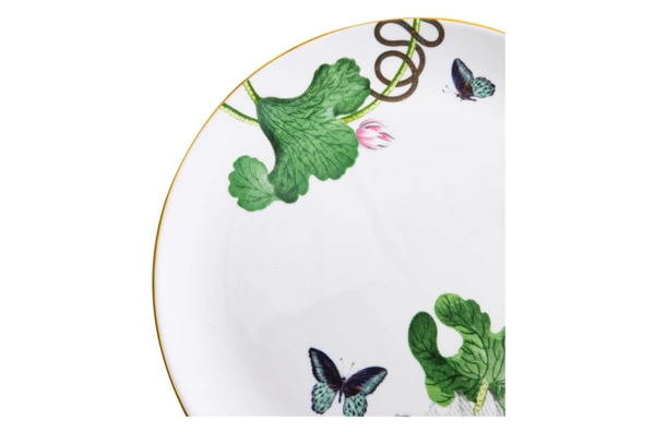 Тарелка обеденная Wedgwood Вандерласт Водяная лилия 27 см, фарфор