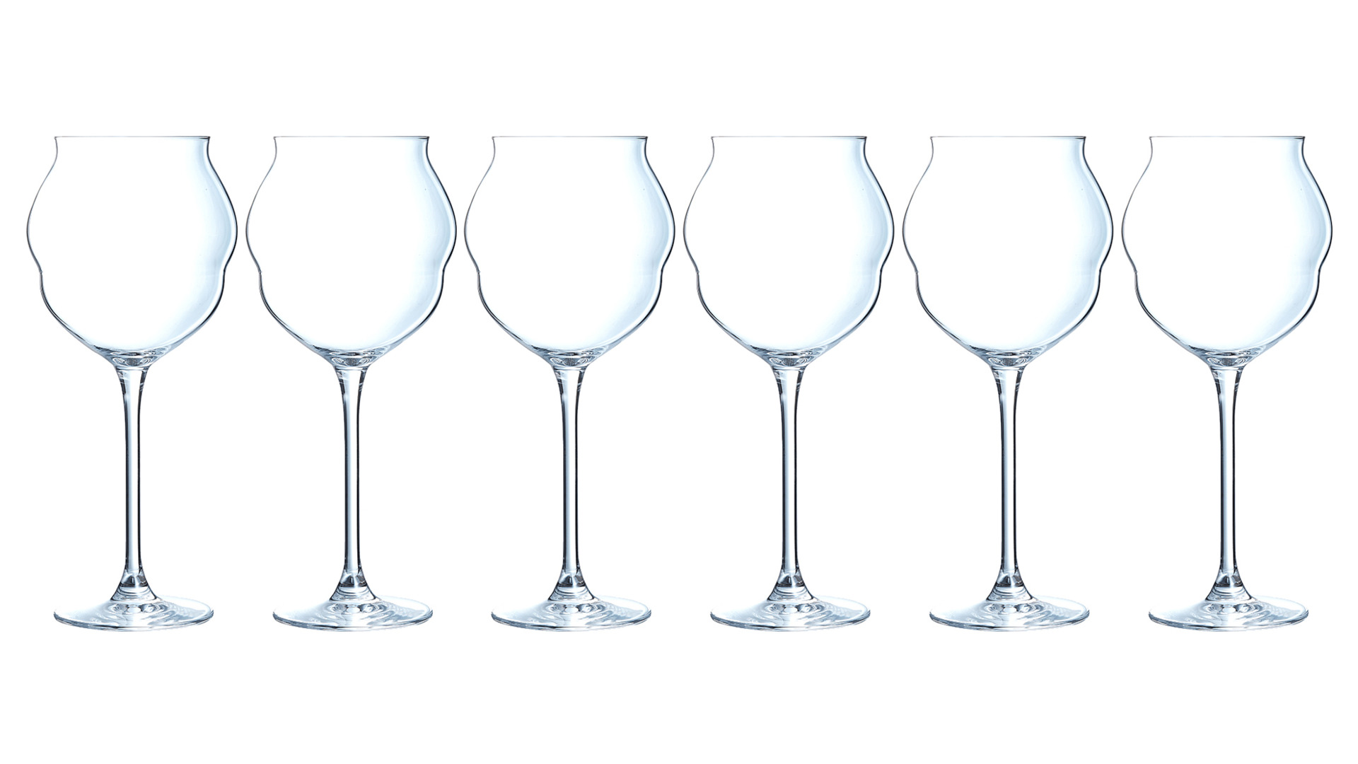 Набор бокалов для красного вина Chef Sommelier Macaron 600 мл, 6 шт, стекло, п/к