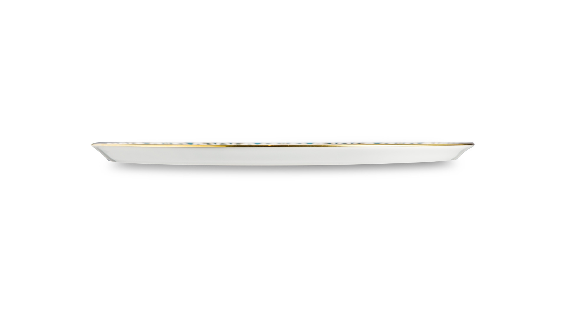 Блюдо круглое Haviland Мечты о Ниле 31,5 см, фарфор, золотой кант
