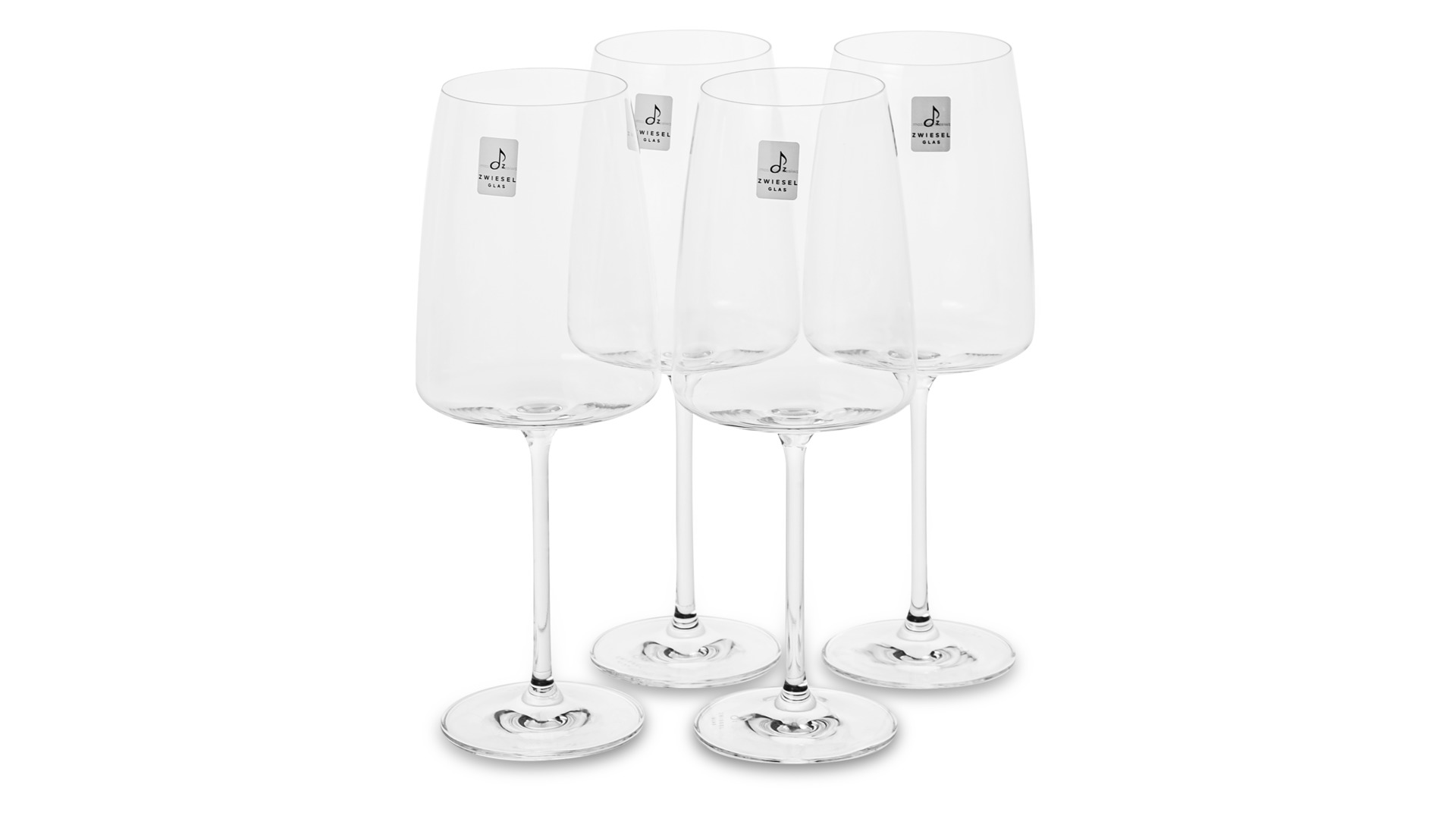 Набор Zwiesel Glas Vivid Senses из 4 бокалов для красного вина 660 мл и 4 стаканов для воды 500 мл,