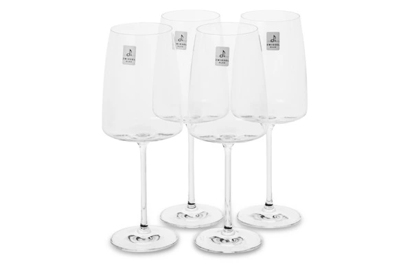 Набор Zwiesel Glas Vivid Senses из 4 бокалов для красного вина 535 мл и 4 стаканов для воды 500 мл,